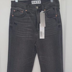 Daze Denim Shy Girl High Rise Crop Flare